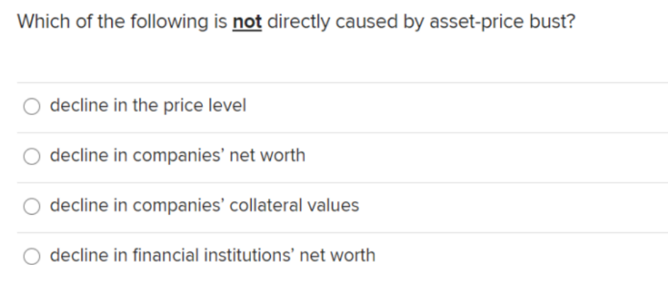 Solved Which of the following is not directly caused by | Chegg.com