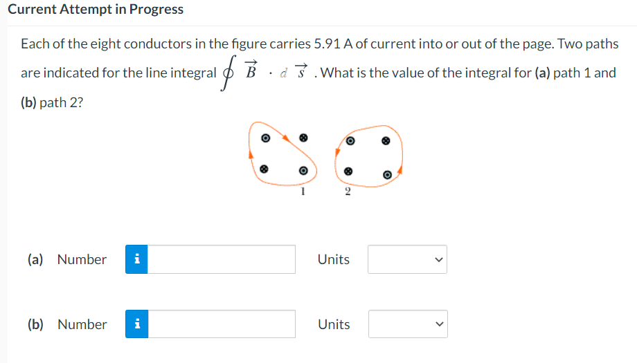 Solved Current Attempt in Progress Each of the eight | Chegg.com