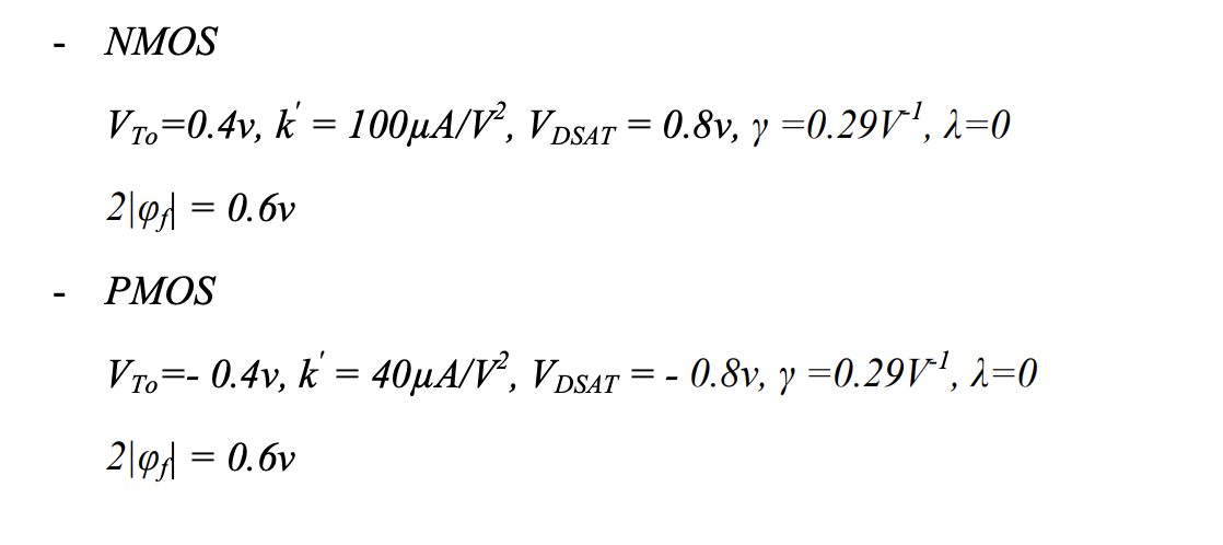 Solved 4) The resistive load inverter shown , 2.5v Assuming | Chegg.com
