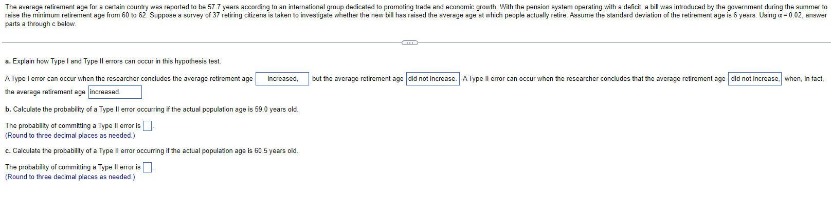 Solved Parts A Through C Below.a. ﻿Explain How Type I And | Chegg.com