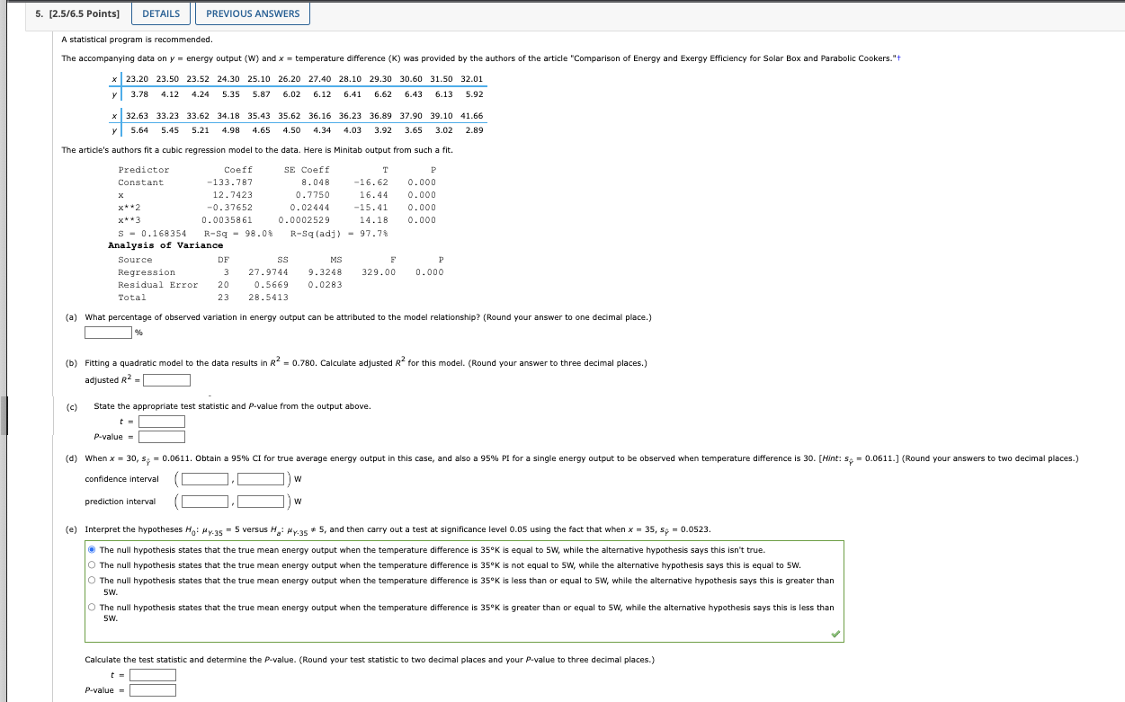 Solved A statistical program is recommended. The article's | Chegg.com