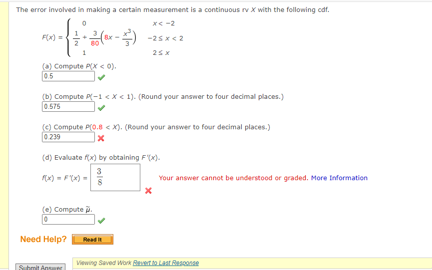Solved error involved in making a certain measurement is a