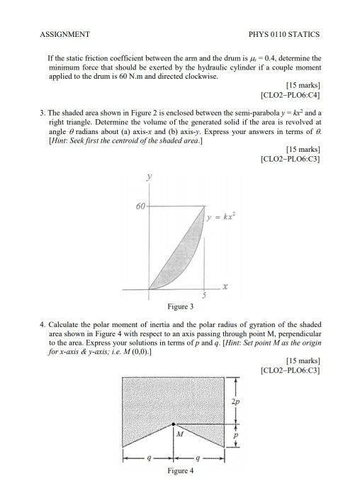 Solved Figure 3 4. A cylinder of mass 2-kg sits on a bigger | Chegg.com