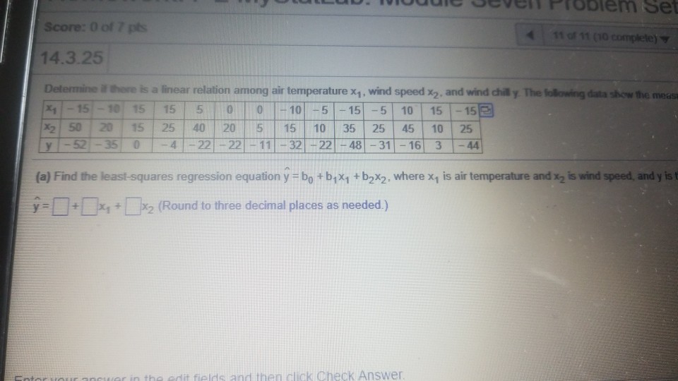 Solved Ni Homework:7-2 MyStatLab: Module Seven Problem Set | Chegg.com
