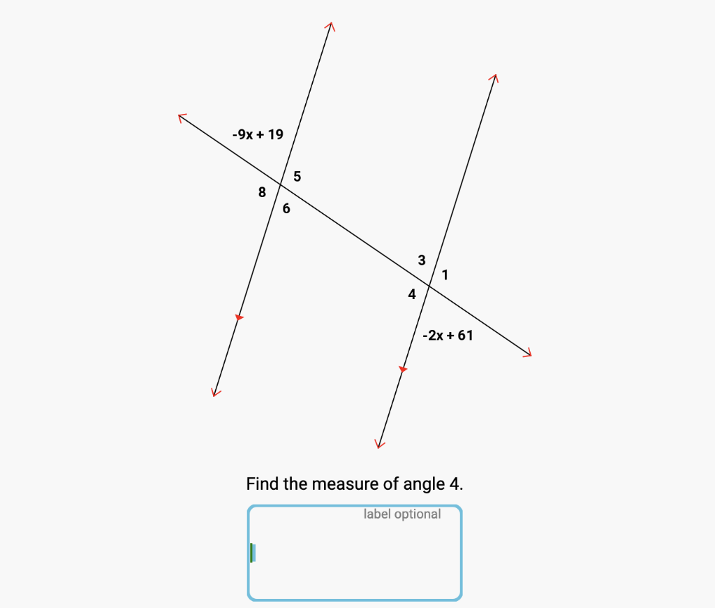 Find The Measure Of Angle Chegg Com