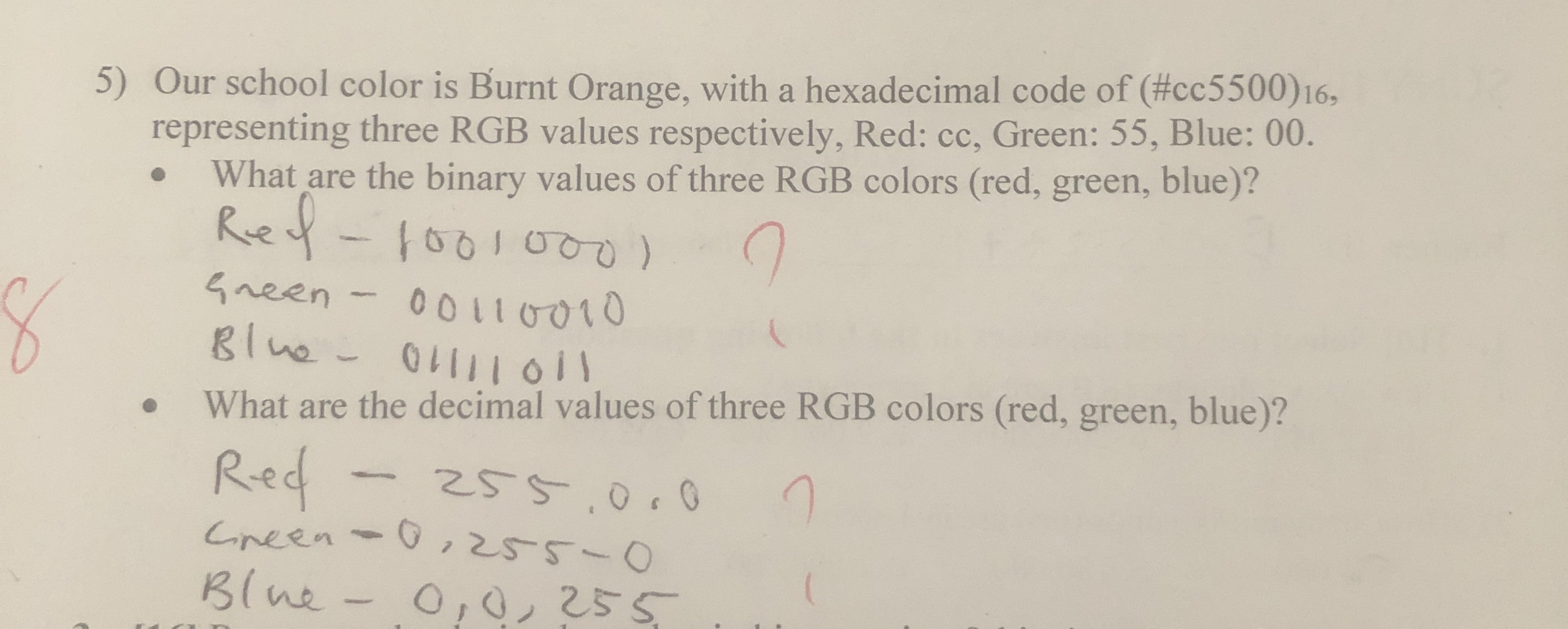 6. [16] Bit operation. Get the results of the | Chegg.com