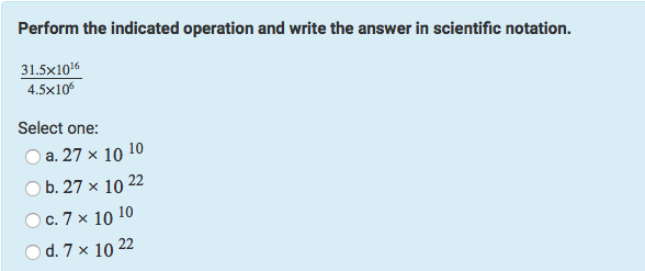 Solved Perform the indicated operation and write the answer | Chegg.com