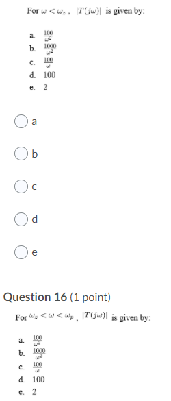 Solved Questions (15). (16). (17) and (18), consider the | Chegg.com