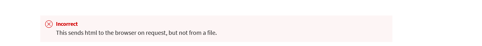 Solved 4. How can you render a html file in node.js? 3 | Chegg.com