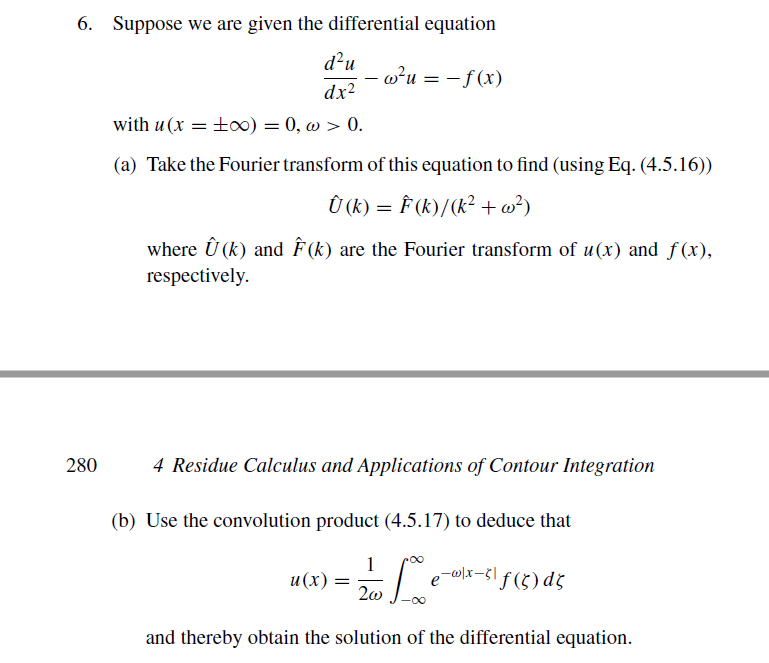 6 Suppose We Are Given The Differential Equation Dau Chegg Com