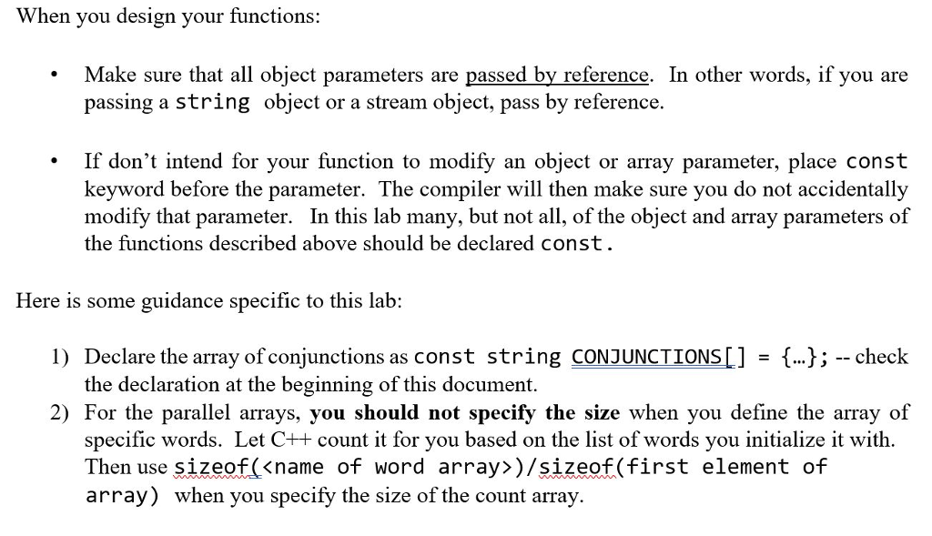 Solved c++ program reading in a text file and outputting the | Chegg.com