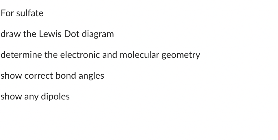 draw the lewis dot structure of so2 to determine its molecular geometry