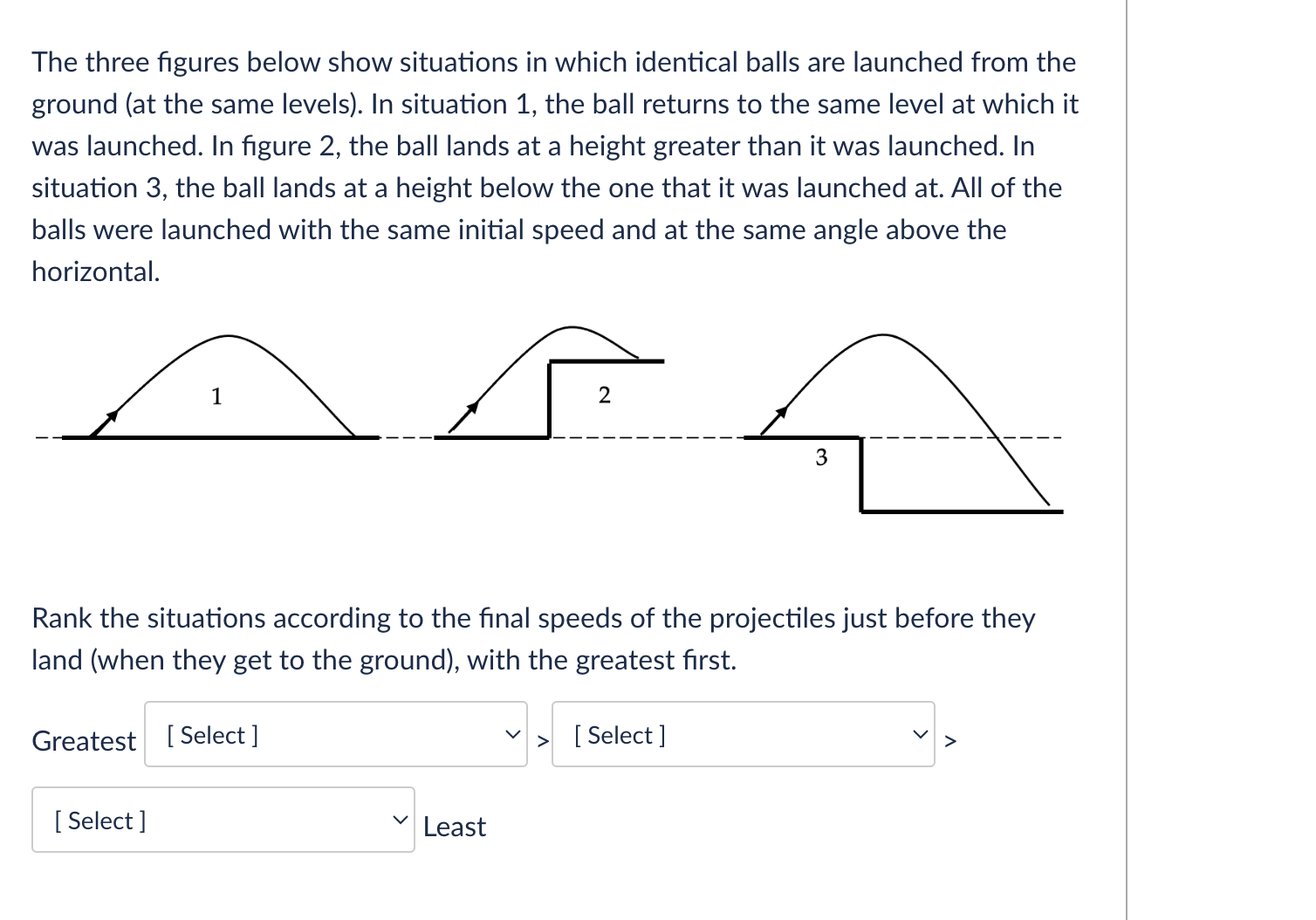 Solved The three figures below show situations in which | Chegg.com