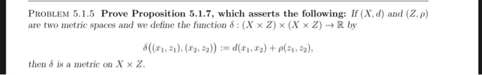 Solved real analysis. please answer the question fully, | Chegg.com