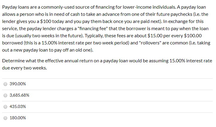 payday financial products with out credit score assessment