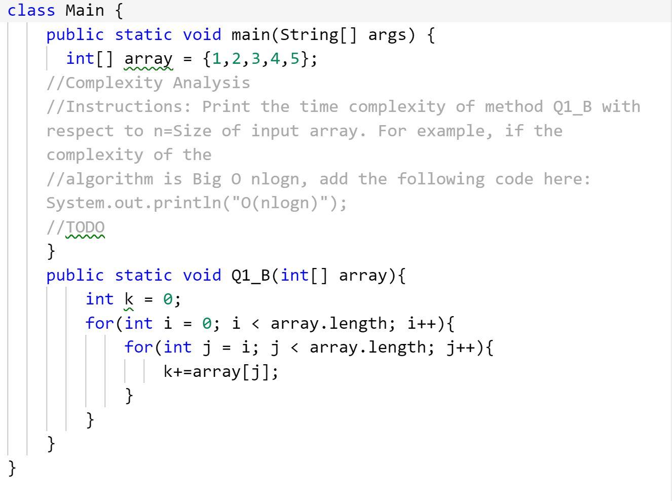 Solved = class Main { public static void main(String[] args) | Chegg.com
