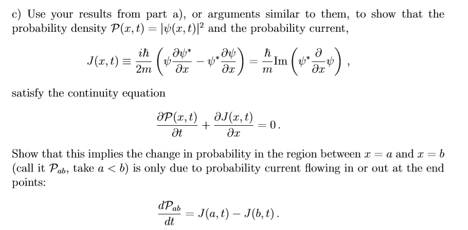 Solved (4 points): Schrödinger equation and probability | Chegg.com