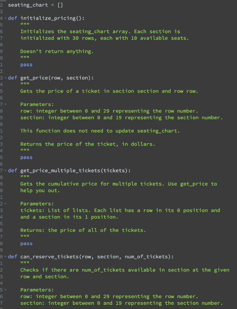 Please code the following prompt in python: The | Chegg.com