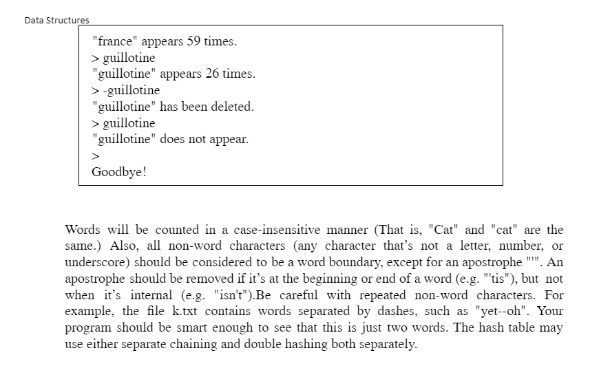Solved PLEASE SOLVE IN C++ We want to design a small | Chegg.com