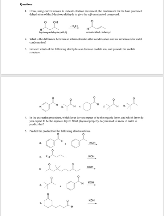 Solved Questions Draw, using curved arrows to indicate | Chegg.com