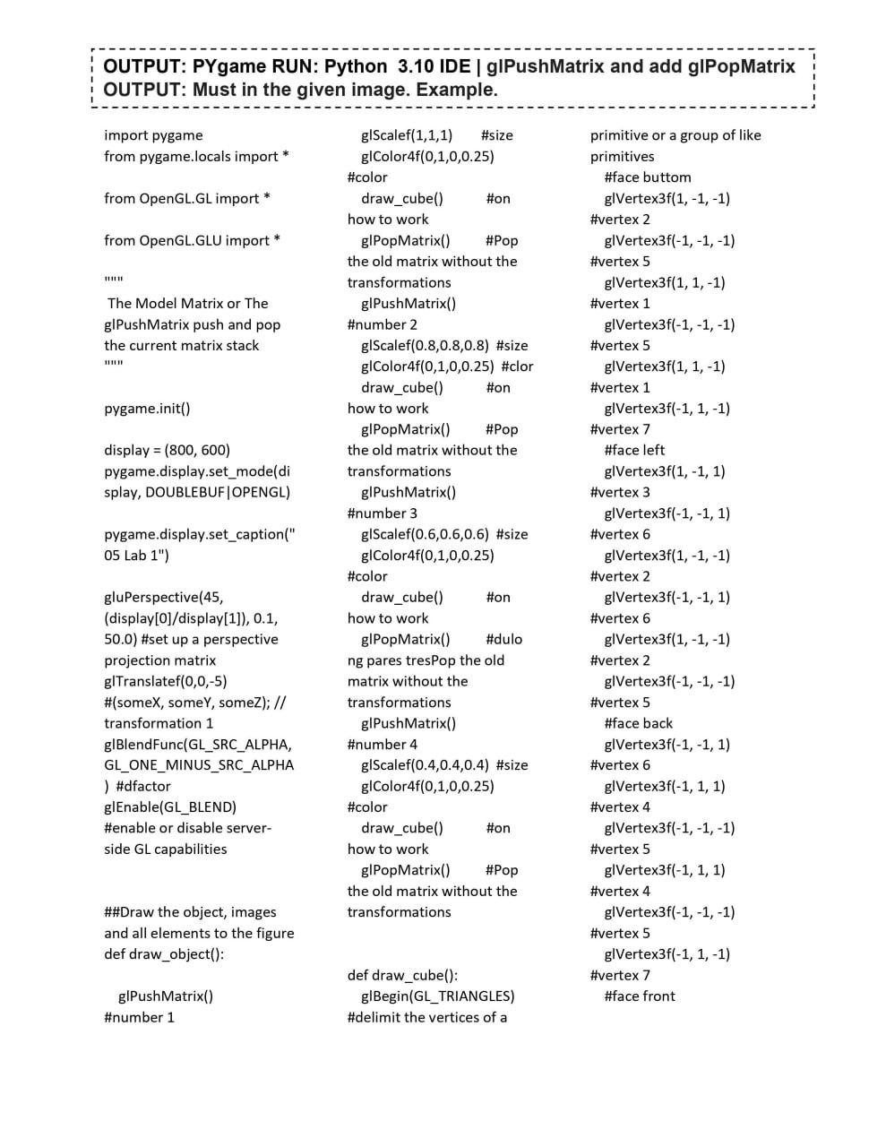 Solved Python 3.10 IDE 1. Create a draw_square function that | Chegg.com