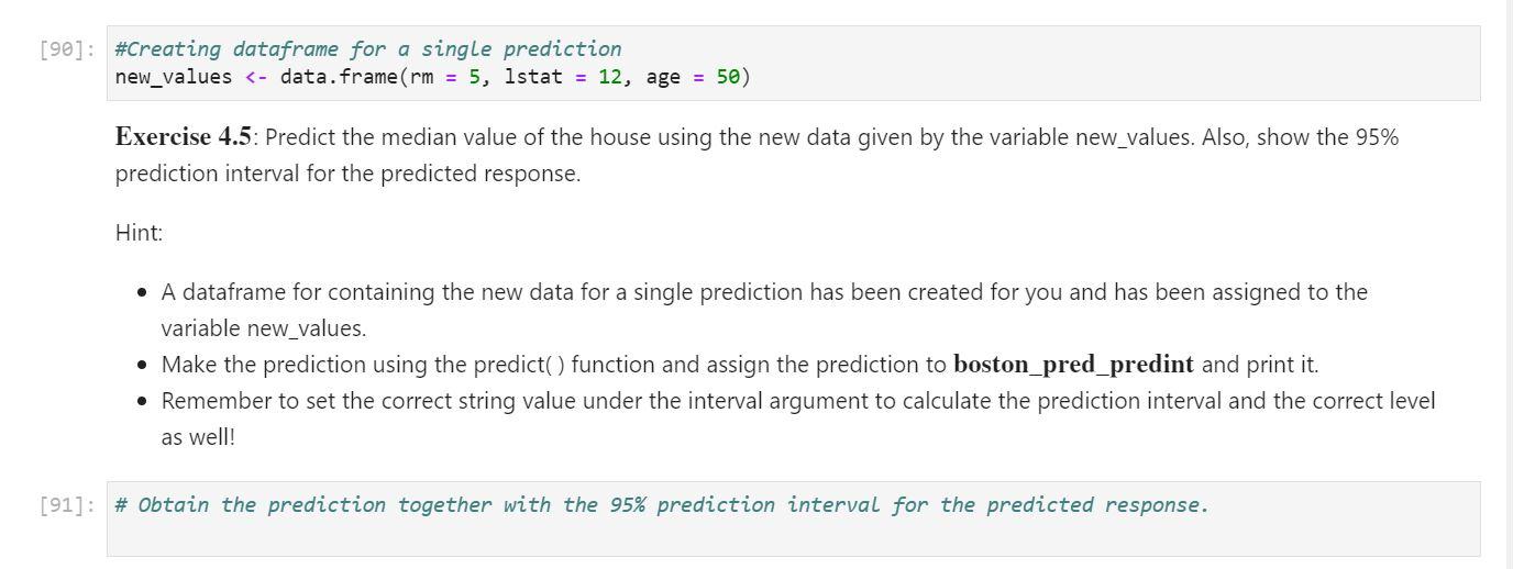 Solved 4. Multiple Linear Regression using the Boston | Chegg.com