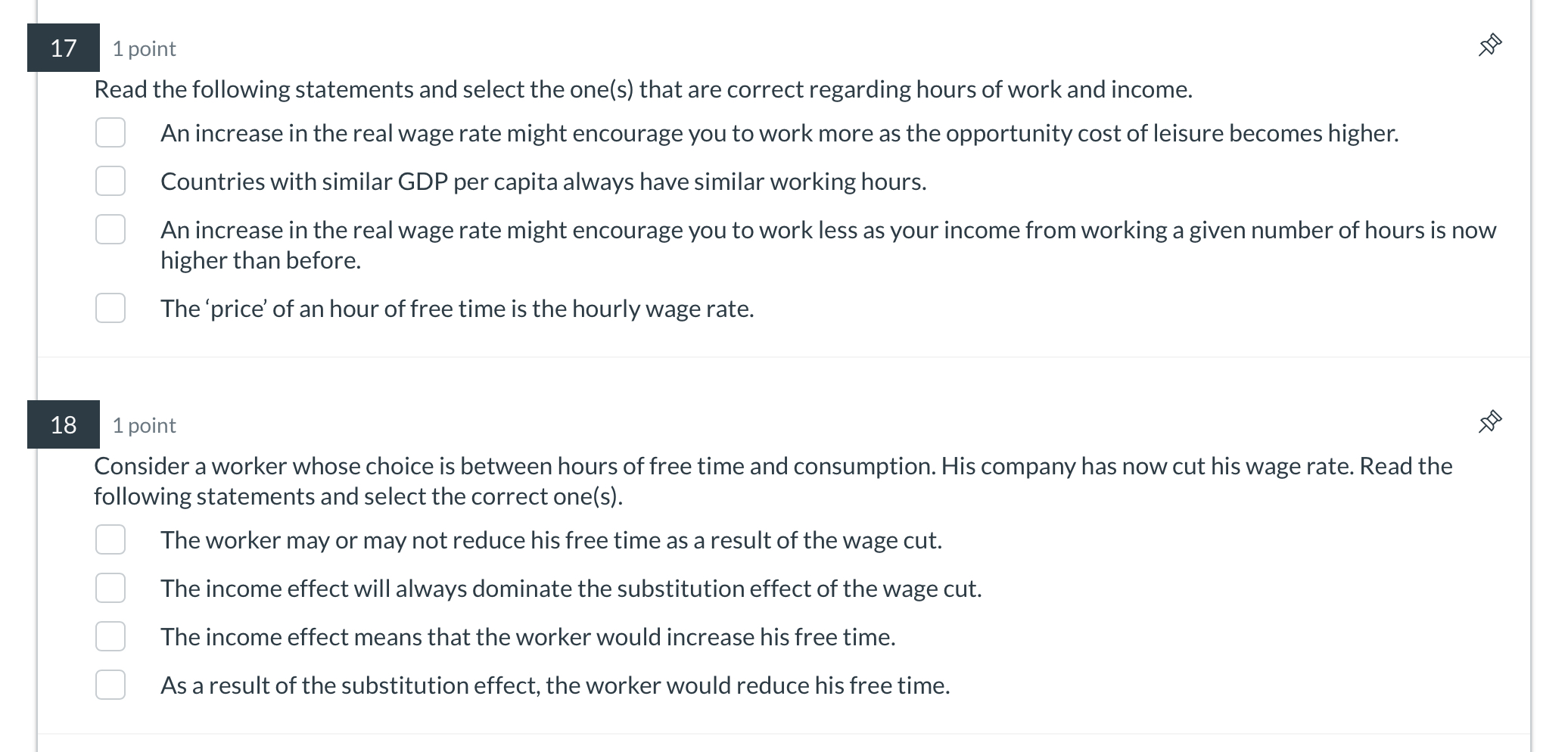 Solved Read the following statements and select the one(s) | Chegg.com