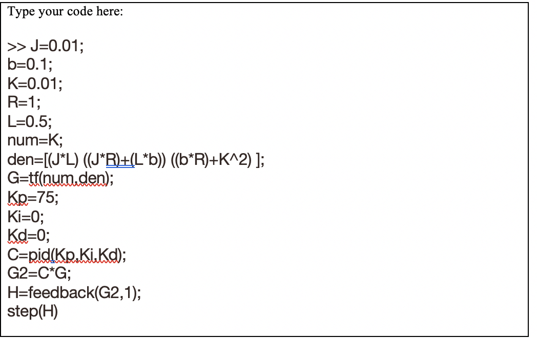 Solved Introduction A Common Actuator In Control Systems Chegg Com