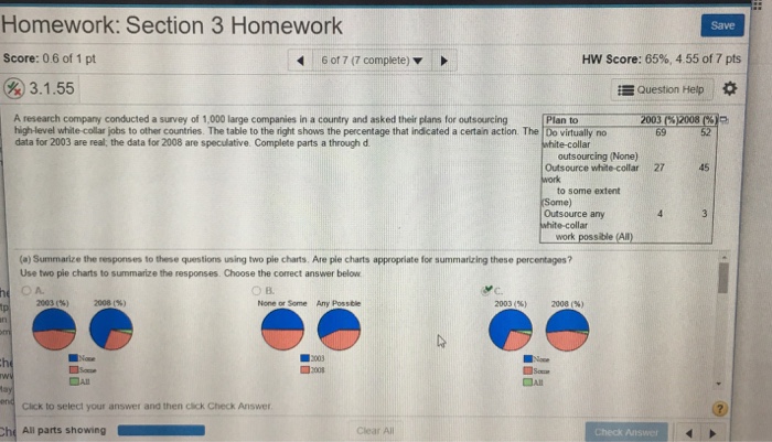 homework section 3.1 statistics