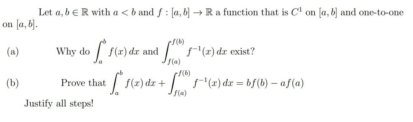 Solved Let A, B E R With A