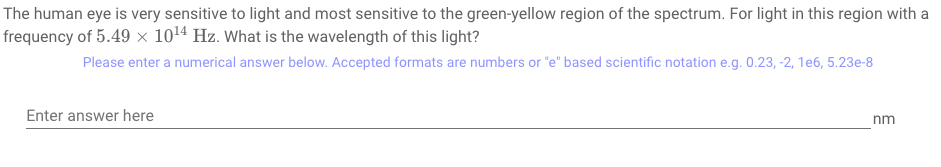 which part of the human eye is sensitive to light