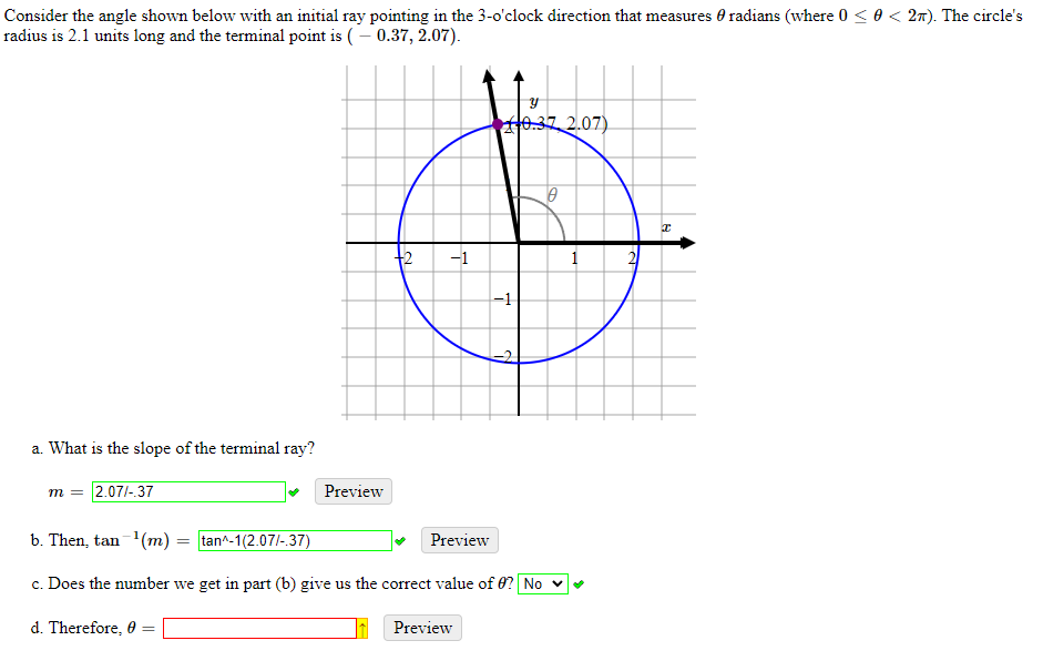 Solved Consider the angle shown below with an initial ray | Chegg.com