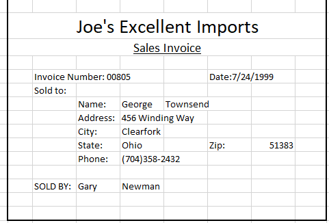 Normalize Invoice Normalization is often thought of as a
