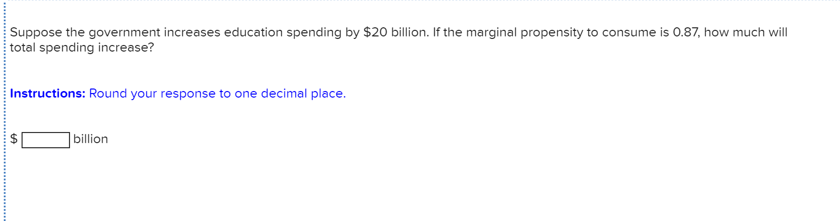 Suppose The Government Increases Education Spending | Chegg.com