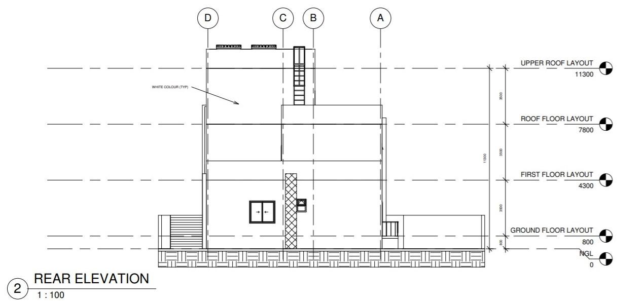 A B D UPPER ROOF LAYOUT 11300 HANDLING 1 1 CEMENT | Chegg.com