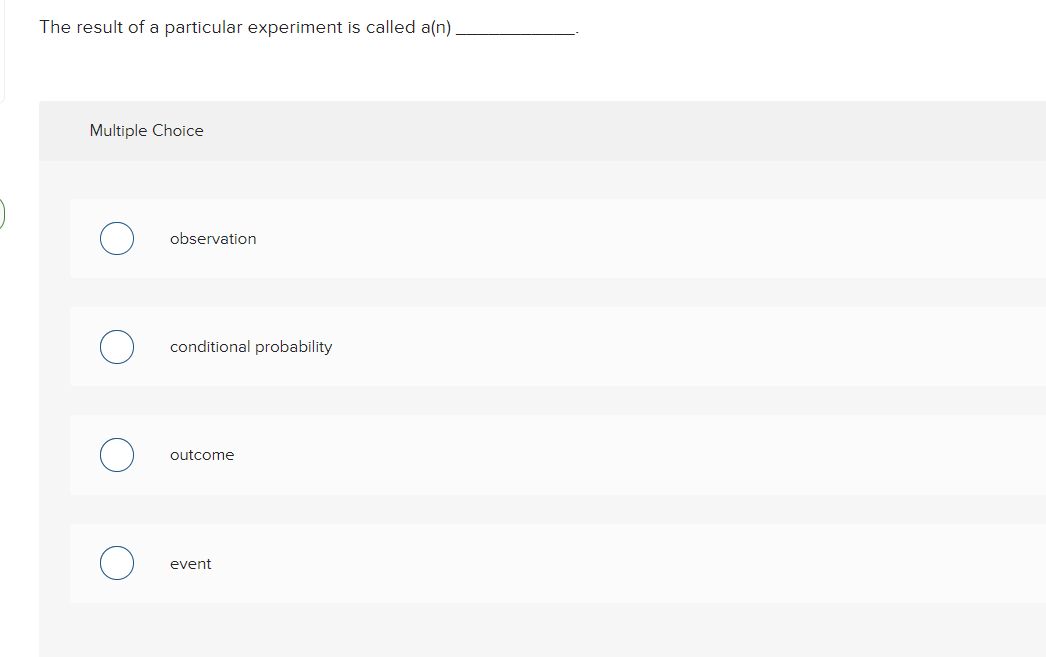 solved-the-result-of-a-particular-experiment-is-called-a-n-chegg