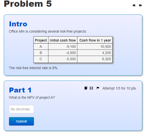 Solved Problem 5 Intro Office Min is considering several 