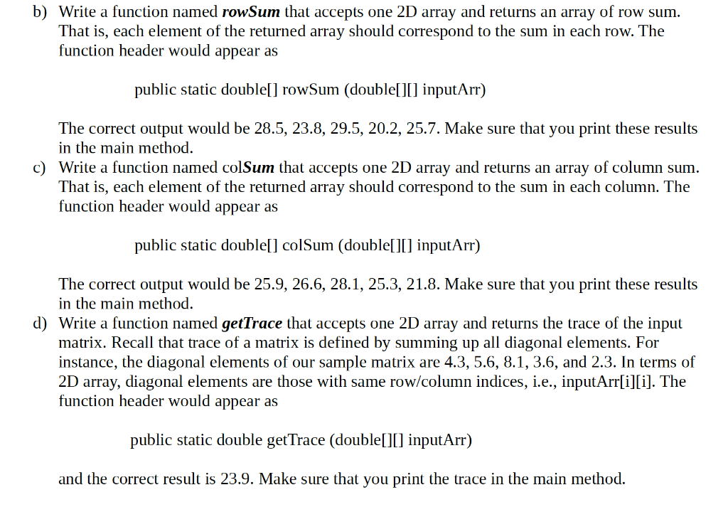 Solved In this problem, we will code up four functions that | Chegg.com