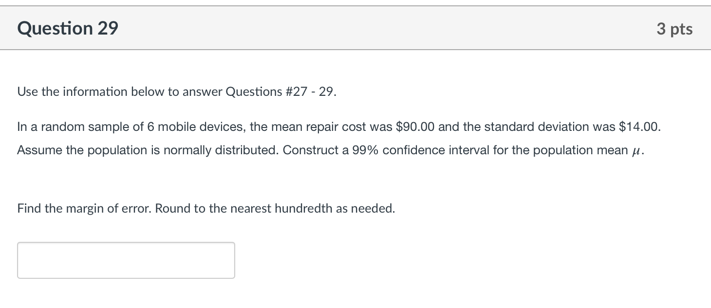 Solved Question 27 2 pts Use the information below to answer | Chegg.com