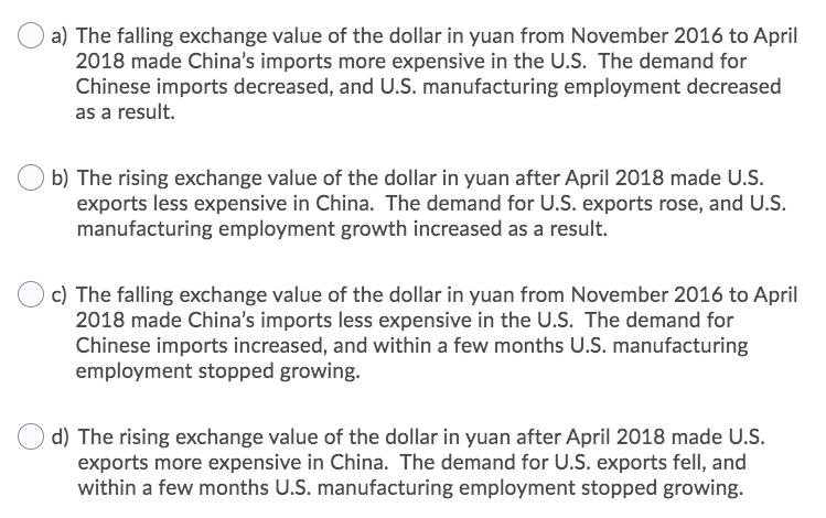 Solved The attached article discusses trends in U.S. | Chegg.com