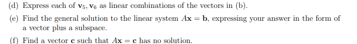 Solved 1. Consider the matrix 2 A= [1 0 0 1 1 11 1 1 0 2 1 3 | Chegg.com