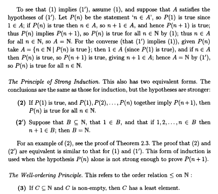 Solved (2) a) Prove that the two forms (2) and (2') of the | Chegg.com