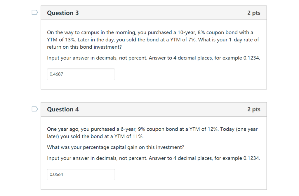 Solved D Question 3 2 pts On the way to campus in the | Chegg.com