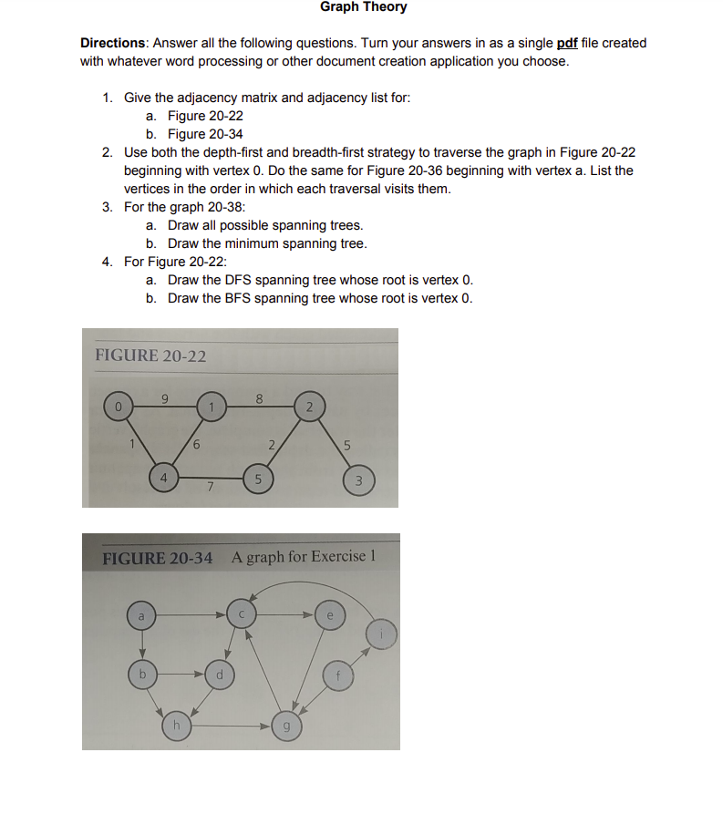 assignment on graph theory