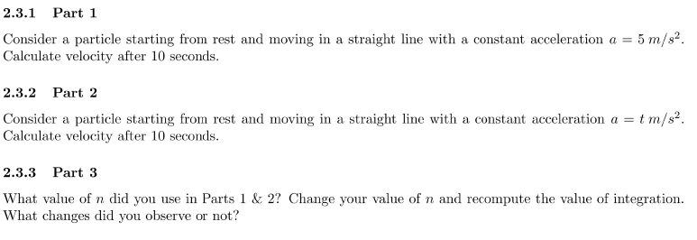 Solved Consider A Particle Starting From Rest And Moving In | Chegg.com