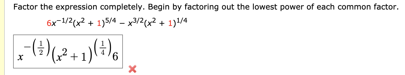 Solved Factor the expression completely. Begin by factoring | Chegg.com