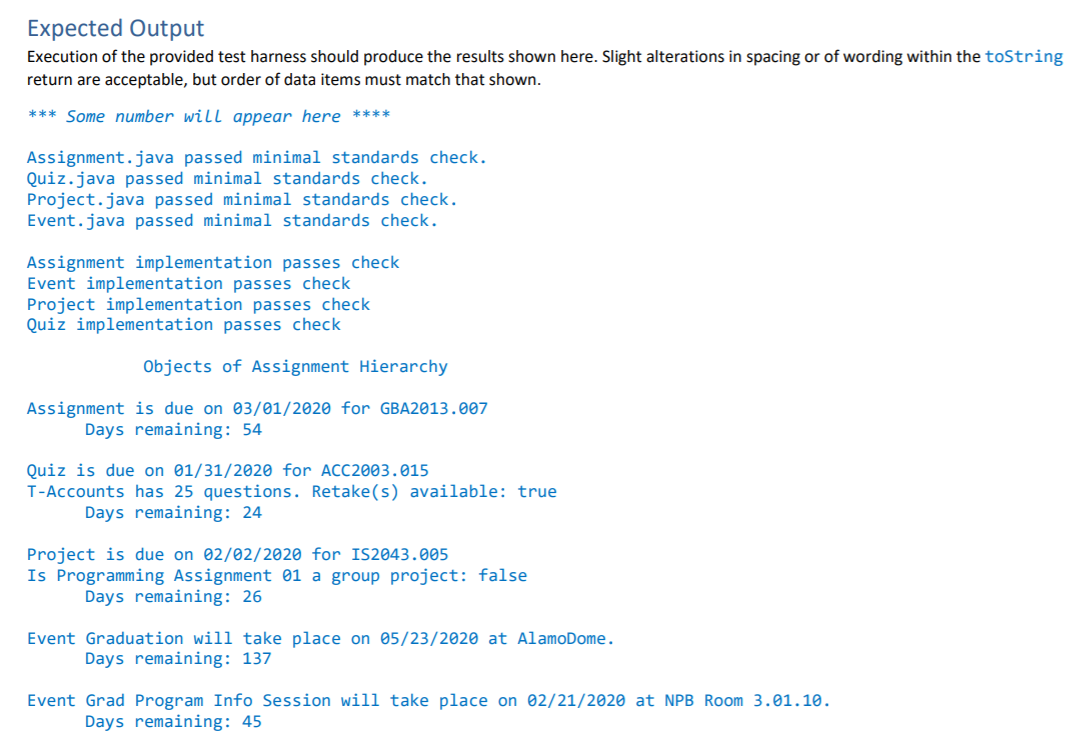 Help, I am stuck on my java code! What is the java | Chegg.com