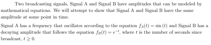 Solved Two Broadcasting Signals, Signal A And Signal B Have | Chegg.com