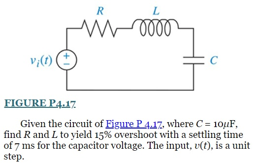 Solved V T Figure P4 17 Given The Circuit Of Figure P 4 Chegg Com