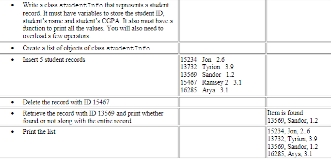 Solved Write a code in c++. Edit the header and cpp file and | Chegg.com